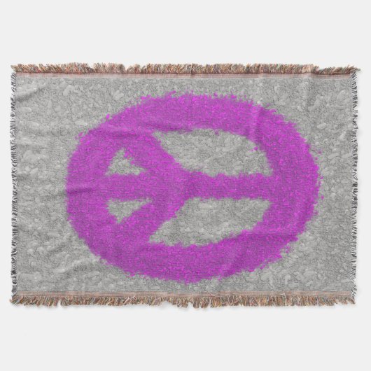 Couverture Signe de Paix Violet (Devant)
