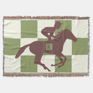 Couverture Silhouette de cheval et cavalier