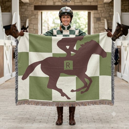 Couverture Silhouette de cheval et cavalier
