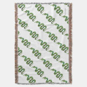 Couverture Silhouette d'impression en noir et vert serpent (devant Vertical)
