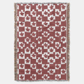 Couverture Silhueta de flores em padrão. (devant Vertical)