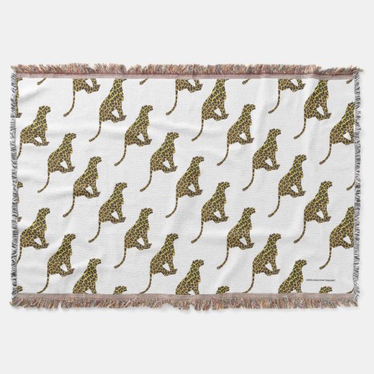 Couverture Siloette léopard Brown et jaune (Devant)