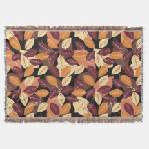 Simple automne laisse foncé