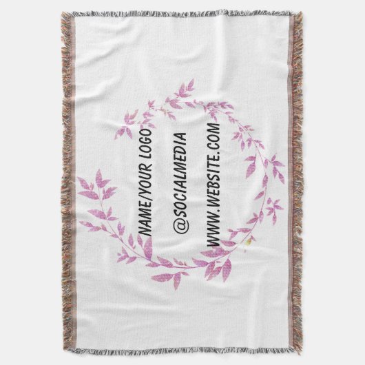 Couverture simple minimum ajouter votre texte nom monogramme (devant Vertical)