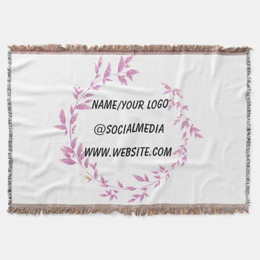 Couverture simple minimum ajouter votre texte nom monogramme (Devant)
