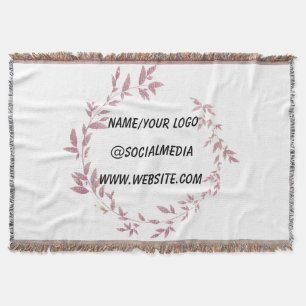 Couverture simple minimum ajouter votre texte nom monogramme