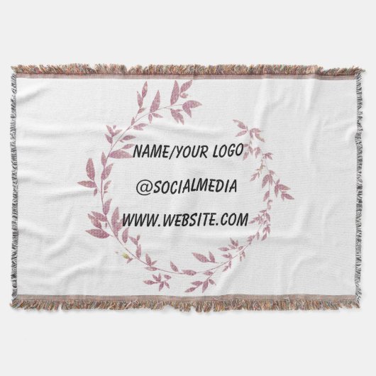 Couverture simple minimum ajouter votre texte nom monogramme (Devant)