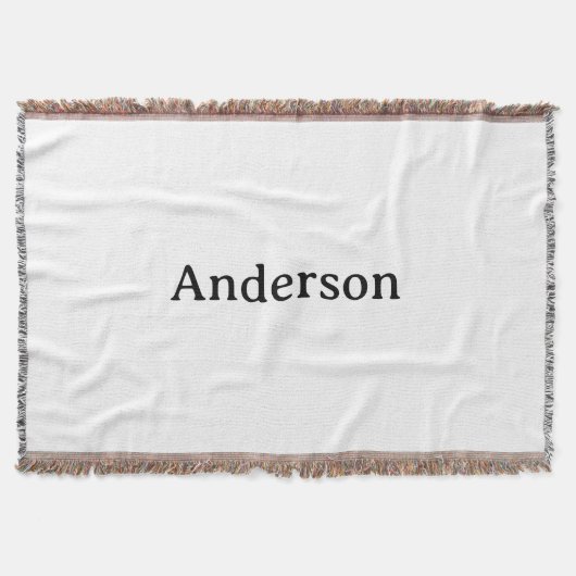 Couverture Simple Professionnel Affaires 54" x 38" (Devant)