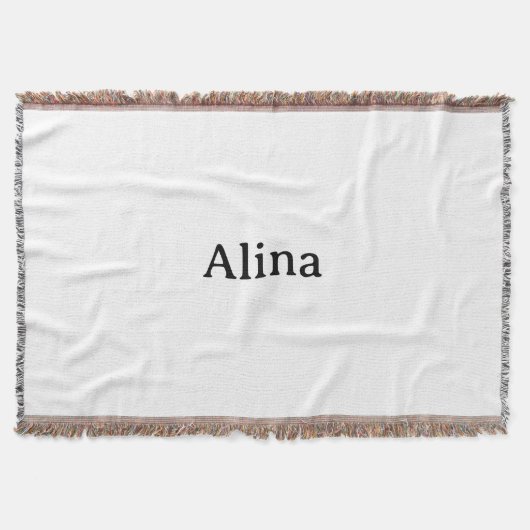 Couverture Simple promotion de marque 54 " x 38" (Devant)