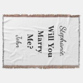 Couverture Simple Veux-Tu M'Épouser Demande En Mariage (Devant)