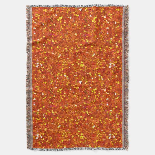 Couverture Sinopia Orange Parties scintillant (devant Vertical)