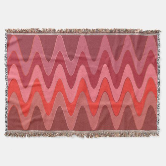 Couverture Sinus Drôle Vagues rouge + votre idée (Devant)
