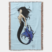 Couverture Sirène tribale bleue (devant Vertical)