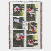 Couverture Six photo collage et nom personnalisé (devant Vertical)