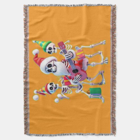 Couverture **Skeleton 3D Christm Santa Party – Funnyas Skelet (devant Vertical)