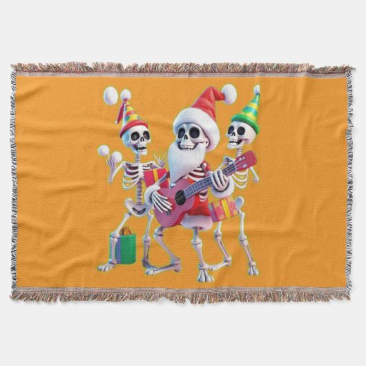 Couverture **Skeleton 3D Christm Santa Party – Funnyas Skelet (Devant)