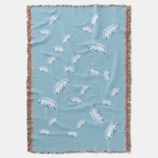 Couverture Ski Goggles avec réflexion de montagne (devant Vertical)