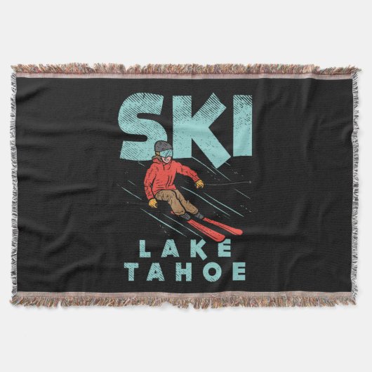 Couverture Ski Lake Tahoe (Devant)