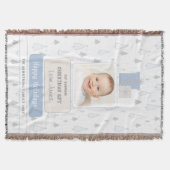 Couverture Sky Blue Boho Baby's 1st Photo Christmas (Devant)