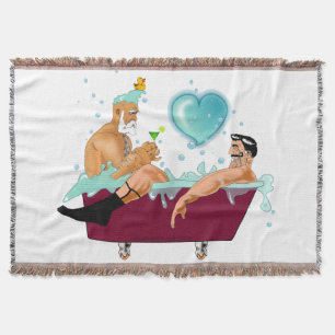 Couverture SlipperyJoe's deux gays hommes aiment la baignoire