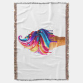 Couverture SlipperyJoe's vibrante crème glacée cone classique (devant Vertical)