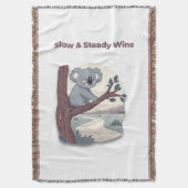 Couverture **"Slow & Steady Wins – Motivational Cute Koala "* (devant Vertical)