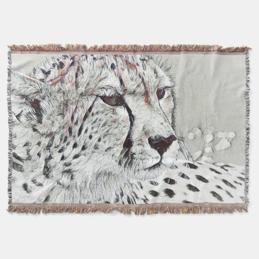 Couverture smartmix animal - guépard (Devant)