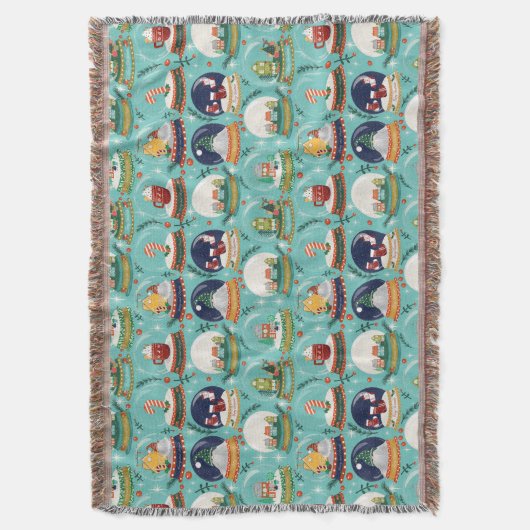 Couverture SnowGlobe//Noël//Gnome//Gingerbread House (devant Vertical)