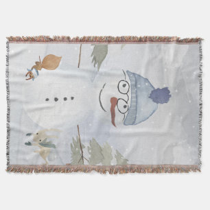 Couverture Snowman et Winter Woodland Friends