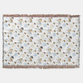 Couverture Snowman Snowflake Motif (Devant)