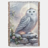 Couverture Snowy Owl in Moonlit Winter Garden (devant Vertical)