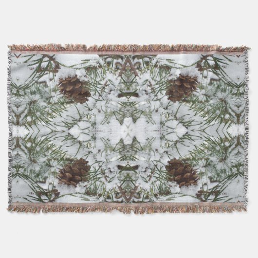 Couverture Snowy Pine Cone I (Devant)