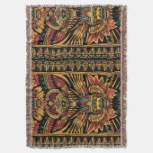 Couverture Soft Aqua "Aztec Dream" Cosy Lance Blanket (devant Vertical)