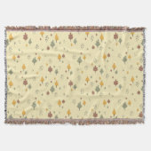 Couverture Soft Fall Vibe" Scattered Leaf (Devant)