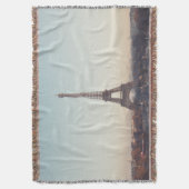 Couverture Soft Pastel Paris Eiffel Tower Art (devant Vertical)