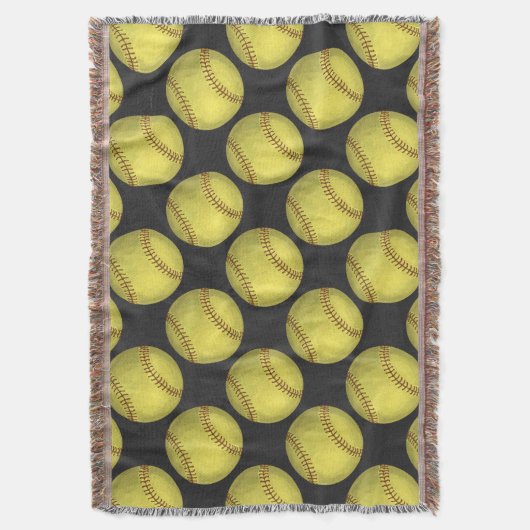 Couverture Softball motif (devant Vertical)