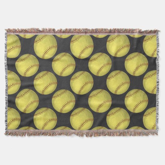 Couverture Softball motif (Devant)