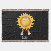 Couverture Soleil et étoiles dans l'espace (Devant)