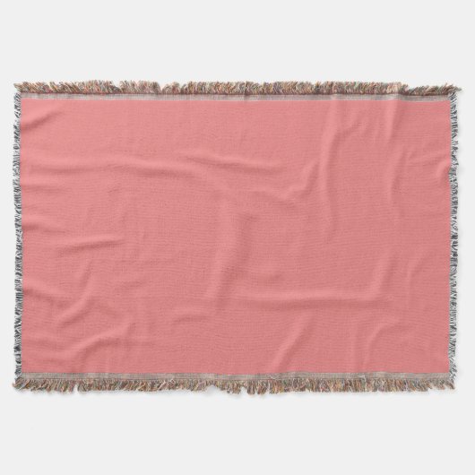 Couverture Solid Color : Light Coral (Devant)