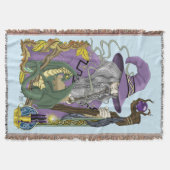 Couverture Sorcier celtiqueDragon Fantastique Violet (Devant)