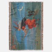 Couverture Sorcière volant avec chat noir la nuit d'Halloween (devant Vertical)