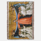 Couverture Sous son manteau Vierge Marie Blanche Saint-Esprit (devant Vertical)