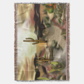 Couverture Southwest Desert Sunrise Abstrait Art (devant Vertical)