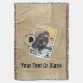 Couverture Souvenir du timbre de Muskox (devant Vertical)