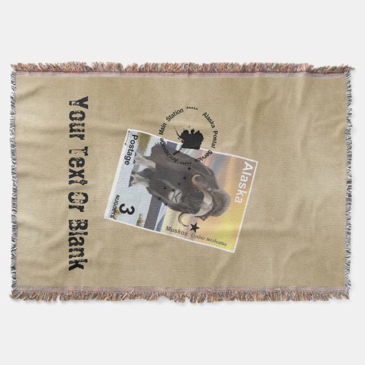 Couverture Souvenir du timbre de Muskox (Devant)