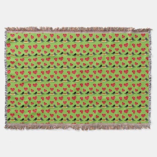 Couverture Spaghetti Boules de viande Romantique Date Motif (Devant)