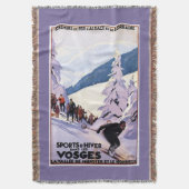 Couverture Spectateurs observant l'affiche de skieur (devant Vertical)
