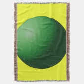 Couverture Sphère verte sur jaune (devant Vertical)
