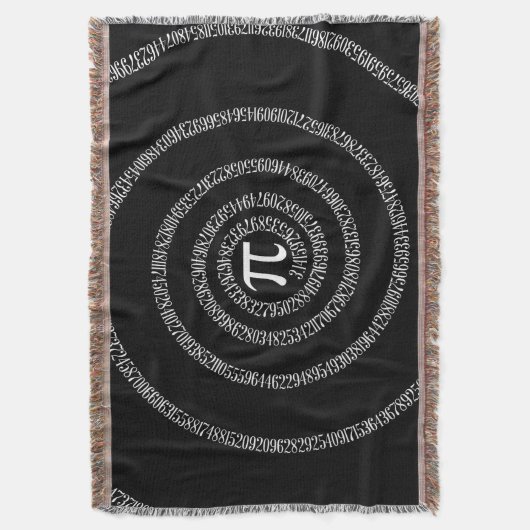 Couverture Spirale pour Pi sur Décor noir (devant Vertical)