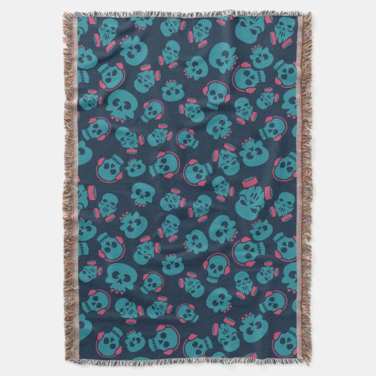 Couverture Spooky Seamless Pattern E (Style: 1) (devant Vertical)